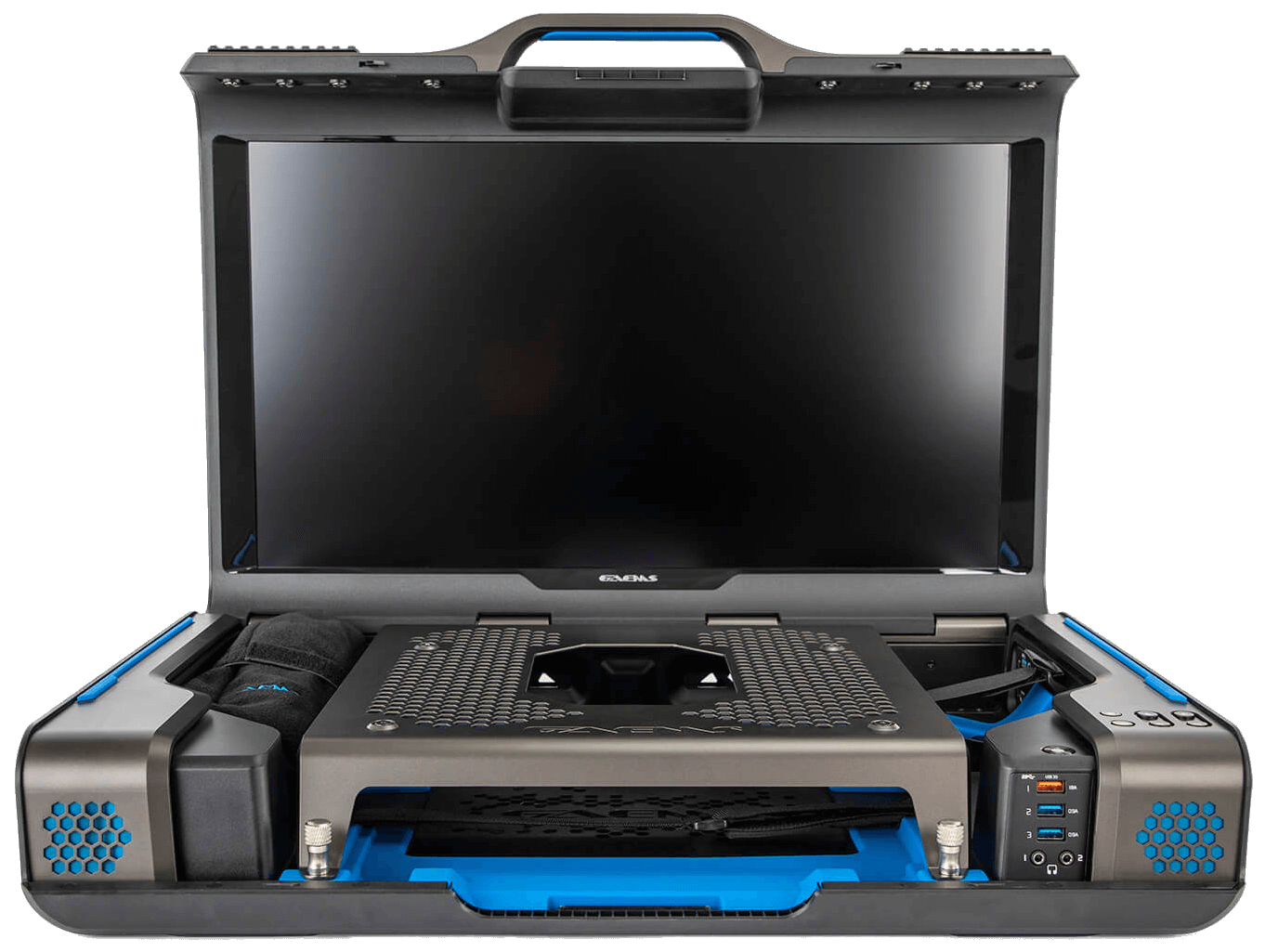 GAEMS Guardian Pro XP, Open and Facing Forward