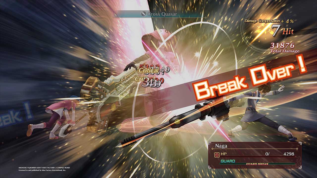 A Break over! move during combat