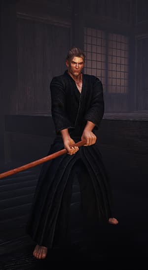 Low Stance of a male character