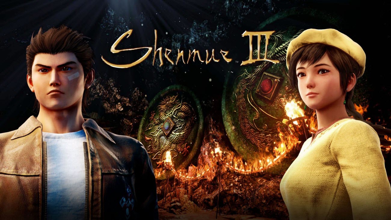 Shenmue 3 Game Art with Two Main Characters