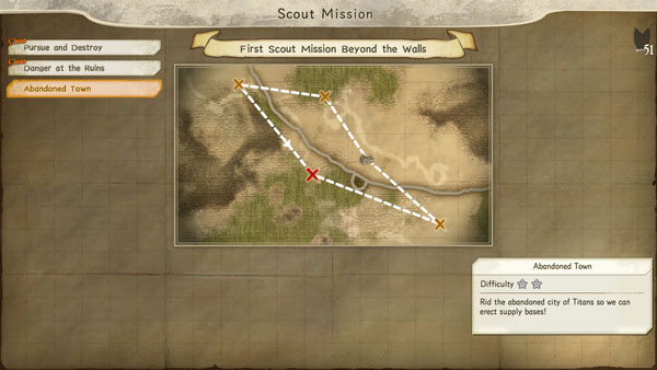 Attack on Titan 2 Final Battle Game Scout Missions UI