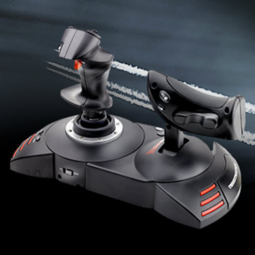 Thrustmaster T. Flight Full Controller Kit  T-Flight Hotas X + Rudder  Pedals 