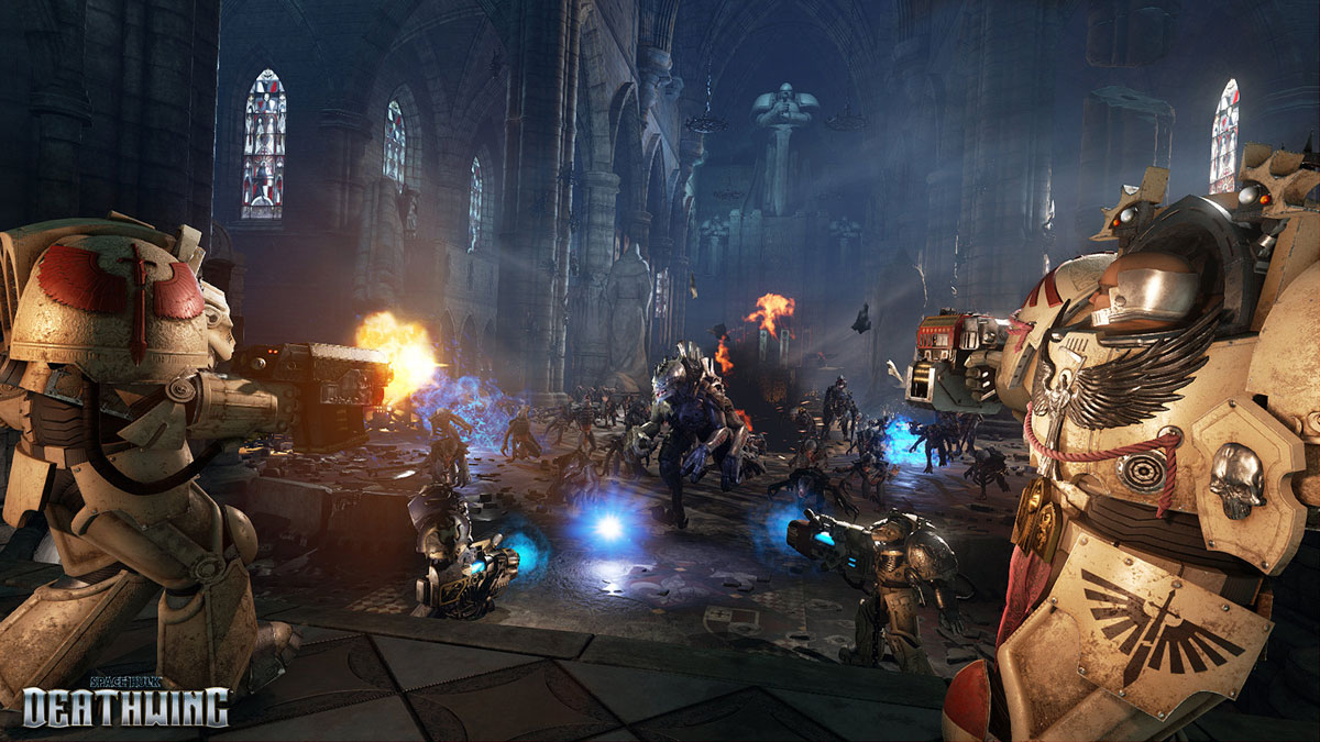 Space Hulk: Deathwing Battle in a Church