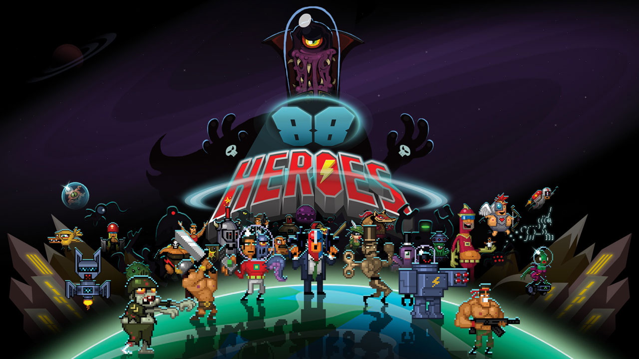88 Heroes Main Game Art
