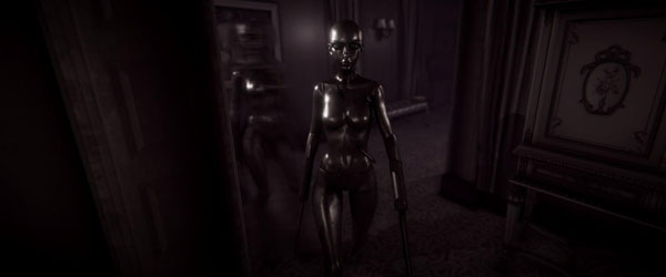 A Strange Metallic Humanoid Encounter