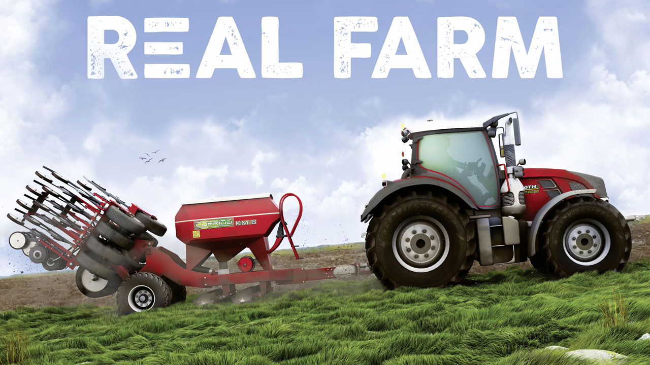 Real Farm Game Main Art Image