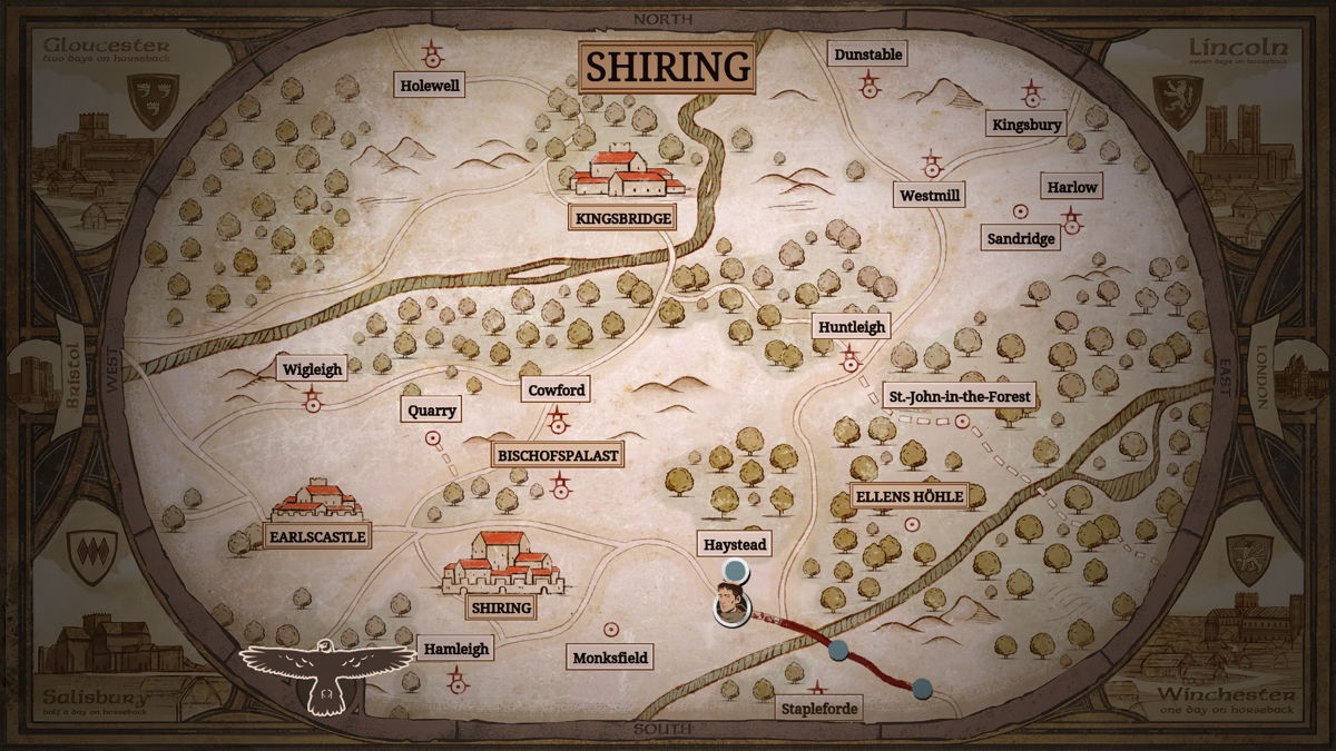Map of Shiring