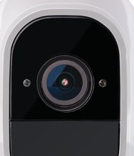  Closeup of the lens of the Arlo Pro 2  