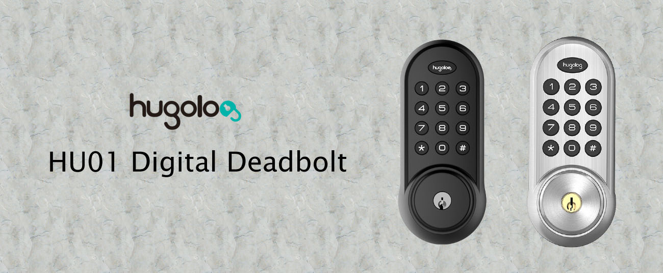 Hugalog Lock Hugolog HU01 Digital Deadbolt - Black - Newegg.com