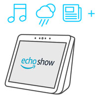 Echo Show 2nd Gen Charcoal KDL-53-007543