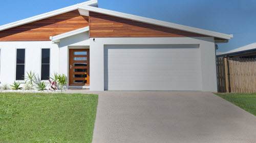 the garage of one's home