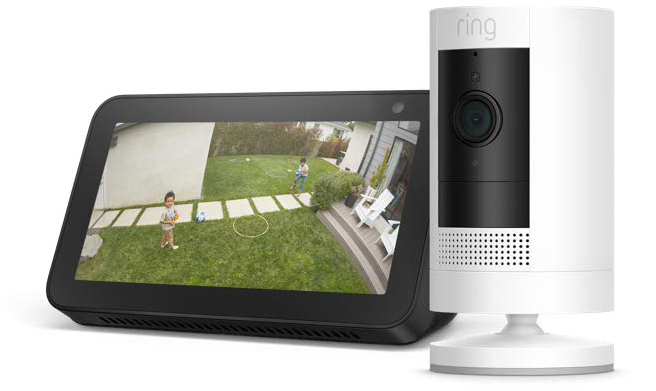 Ring 8SC1S9-WEN0 Stick Up Indoor/Outdoor 1080p Wire-Free Security Camera