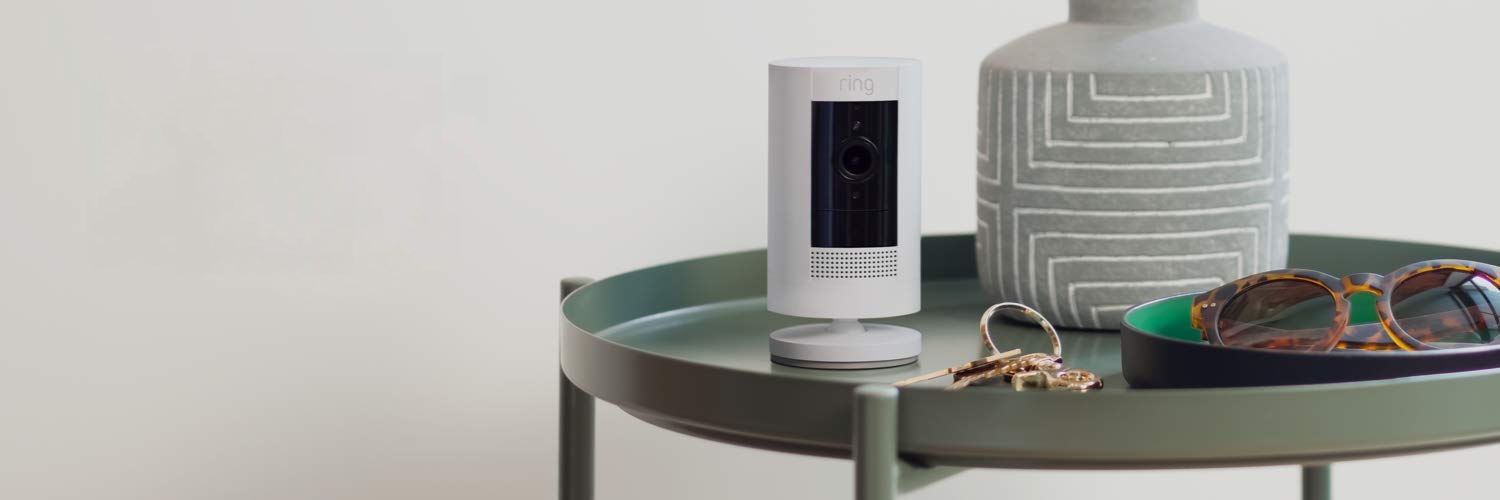 Ring 8SC1S9-WEN0 Stick Up Indoor/Outdoor 1080p Wire-Free Security Camera