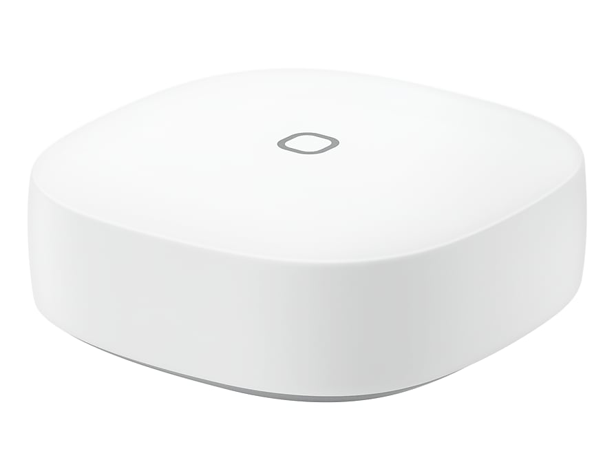 Samsung SmartThings Button Angled Slightly to the Left