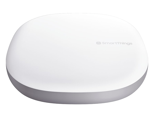 Samsung SmartThings Hub Facing Forward, Angled Up
