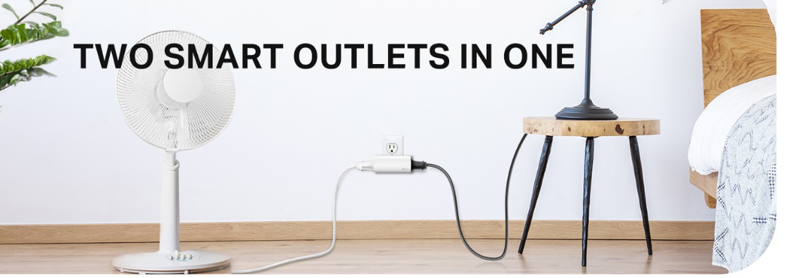 Kasa Smart Wi-Fi Plug 2-Outlets