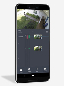 An interface on a phone shows settings for activity zones.