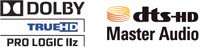 Dolby TrueHD Pro Logic IIz and DTS-HD Master Audio