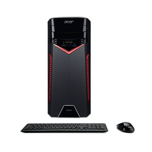 AcerデスクトップPC/i7/SSD+HDD/GTX1050Ti/Office Acer Desktop Computer Aspire GX-785-UR19 Intel Core i7-7700 16GB
