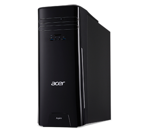 Acer Aspire TC Desktop PC angled slightly to the left