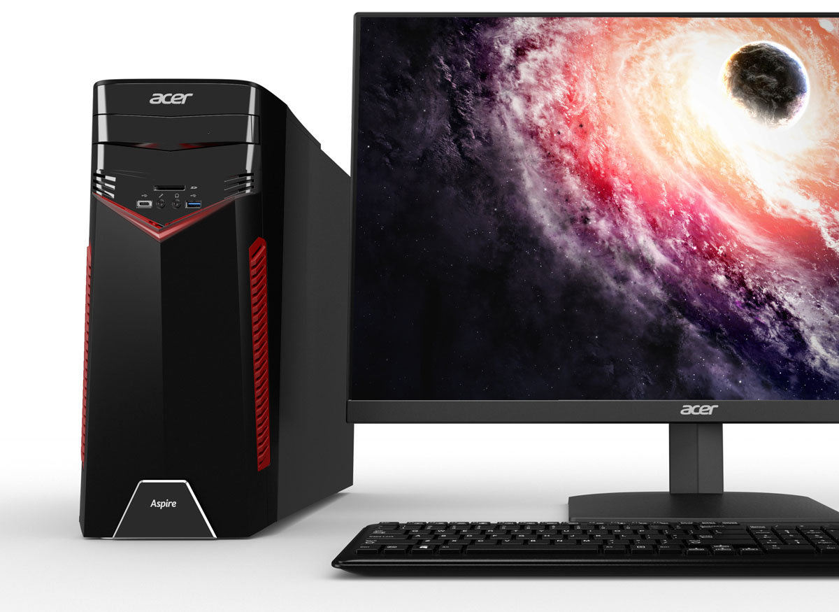 Acer Gaming Desktop Aspire GX-785-UR1D Windows 10 Home - Newegg.com