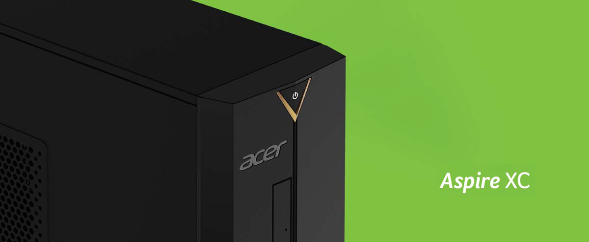 Acer Desktop Computer Aspire X XC-885-UR11 Intel Core i3-8100 4GB