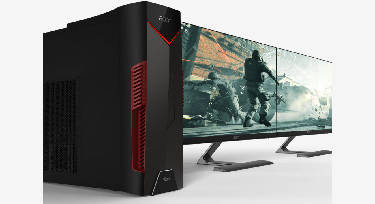 Acer Desktop Computer Nitro 50 N50-600-UR11 Intel Core i5-8400 8GB
