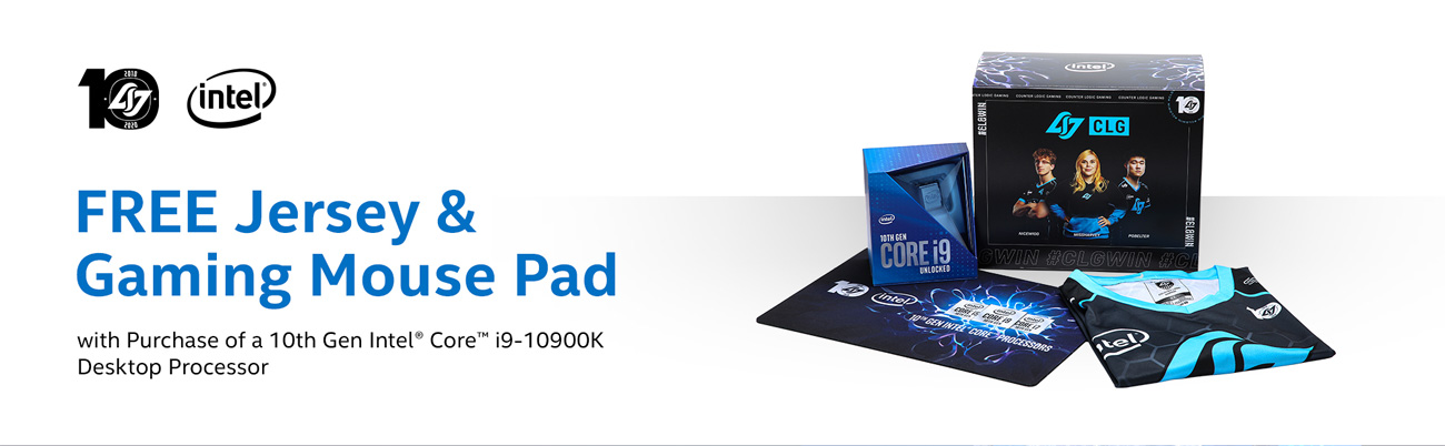 intel i9core with a T-shirt