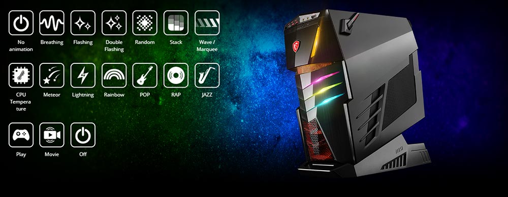 MSI Aegis Ti 3 Gaming Desktop PC