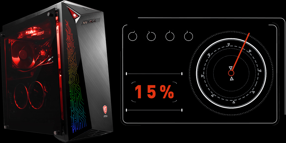MSI Gaming Desktop Infinite X 8RG-039US Intel Core i7-8700 MSI Gaming Desktop Infinite X 8RG-039US Intel Core i7-8700