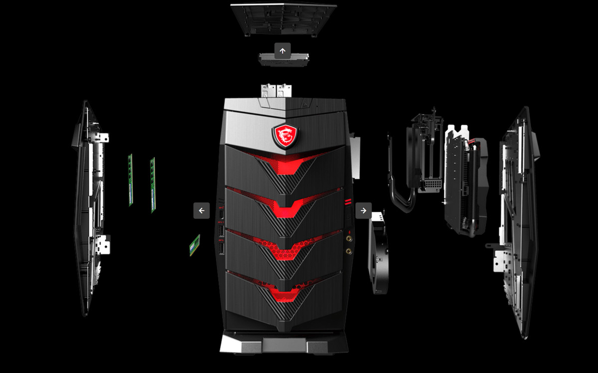 MSI Aegis 3 Gaming Desktop PC