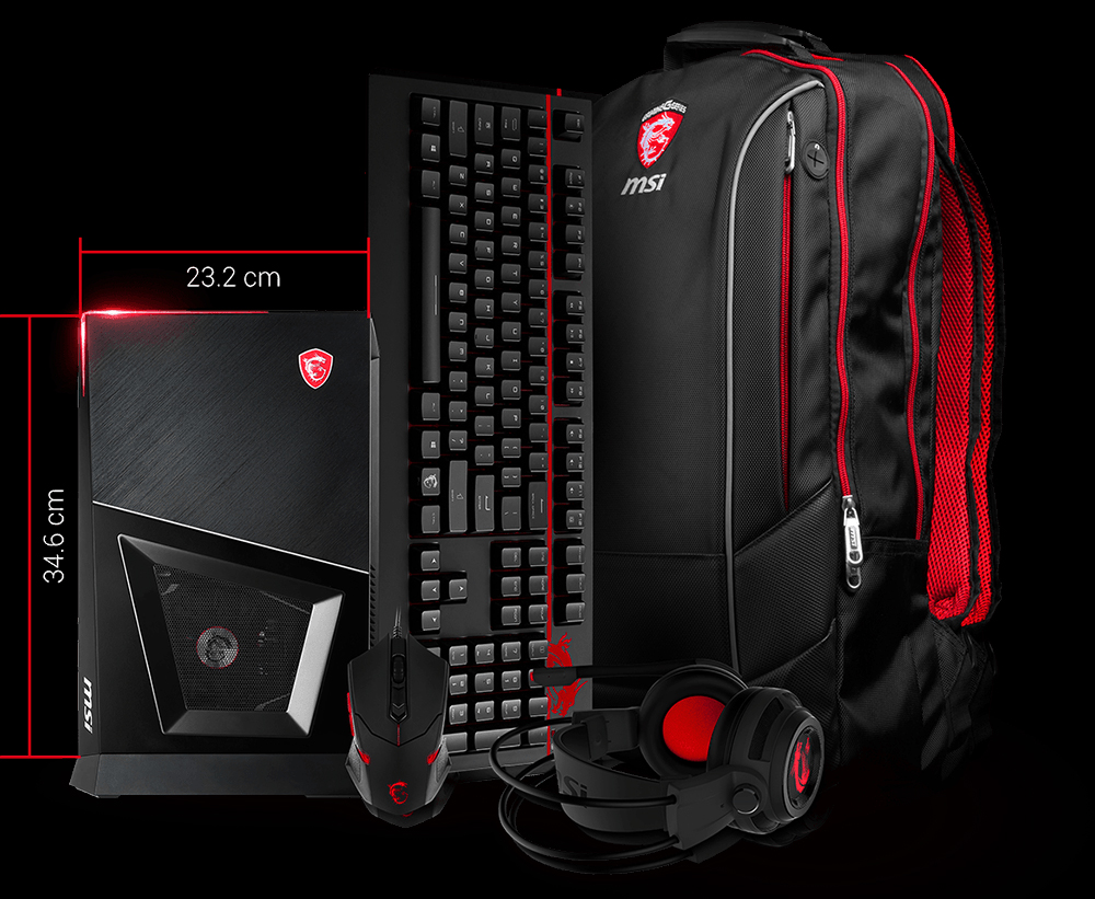 MSI Gaming Desktop Trident 3 9SC-478US Intel Core i7-9700F 16GB