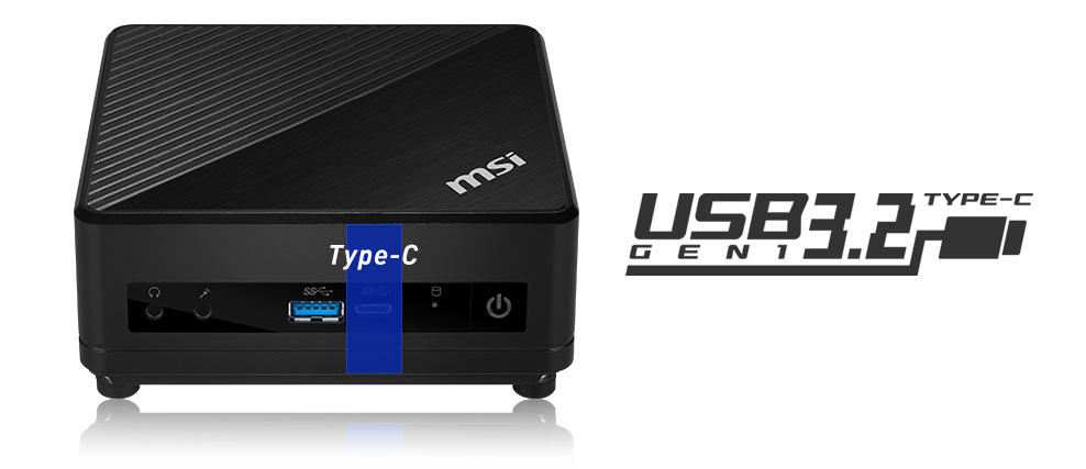 USB 3.2 GEN 1 TYPE-C WITH REVERSIBLE DESIGN