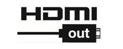 HDMI-out Ports for HD Audio/ Video Transmission