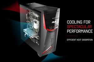 ASUS G11CD-WB51-GTX1070 i5 8GB 1TB 2.7 GHz Windows 10 Desktop Gaming Computer