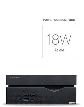 ASUS Desktop PC VivoMini VC66-B003Z Intel Core i5-7400 8GB DDR4