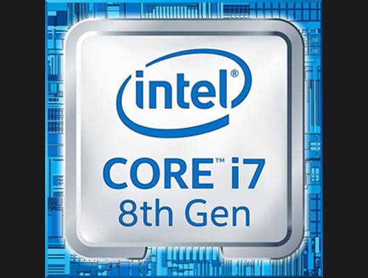 8th Gen Intel Core i7 Badge