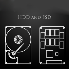 icon for HDD and SSD combo