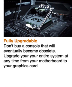 Fully upgradeable