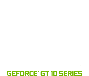 10 GeForce GT 10 SERIES Logo