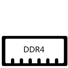 Icon for DDR4 memory