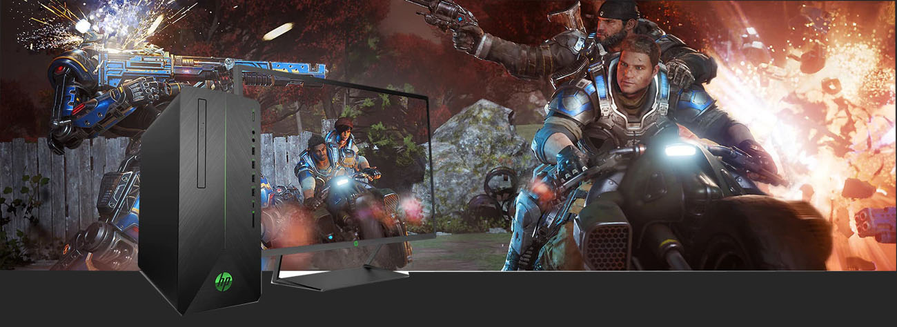 Pavilion 790 placed inside a screenshot of Gears 4