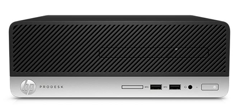 HP ProDesk 400 Small Form Factor G6 were placed horizontally