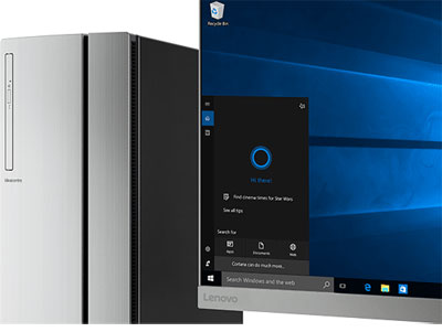 Lenovo Desktop Computer IdeaCentre 720-18ICB 90HT004DUS Intel Core 