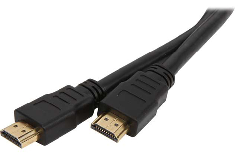 Black Rosewill HDMI Cable
