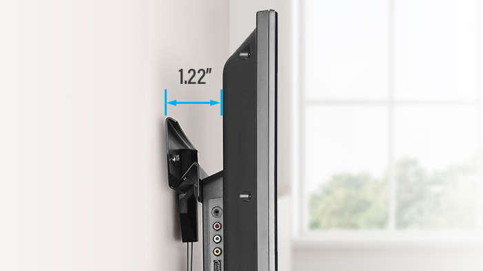 the size of the slim profile