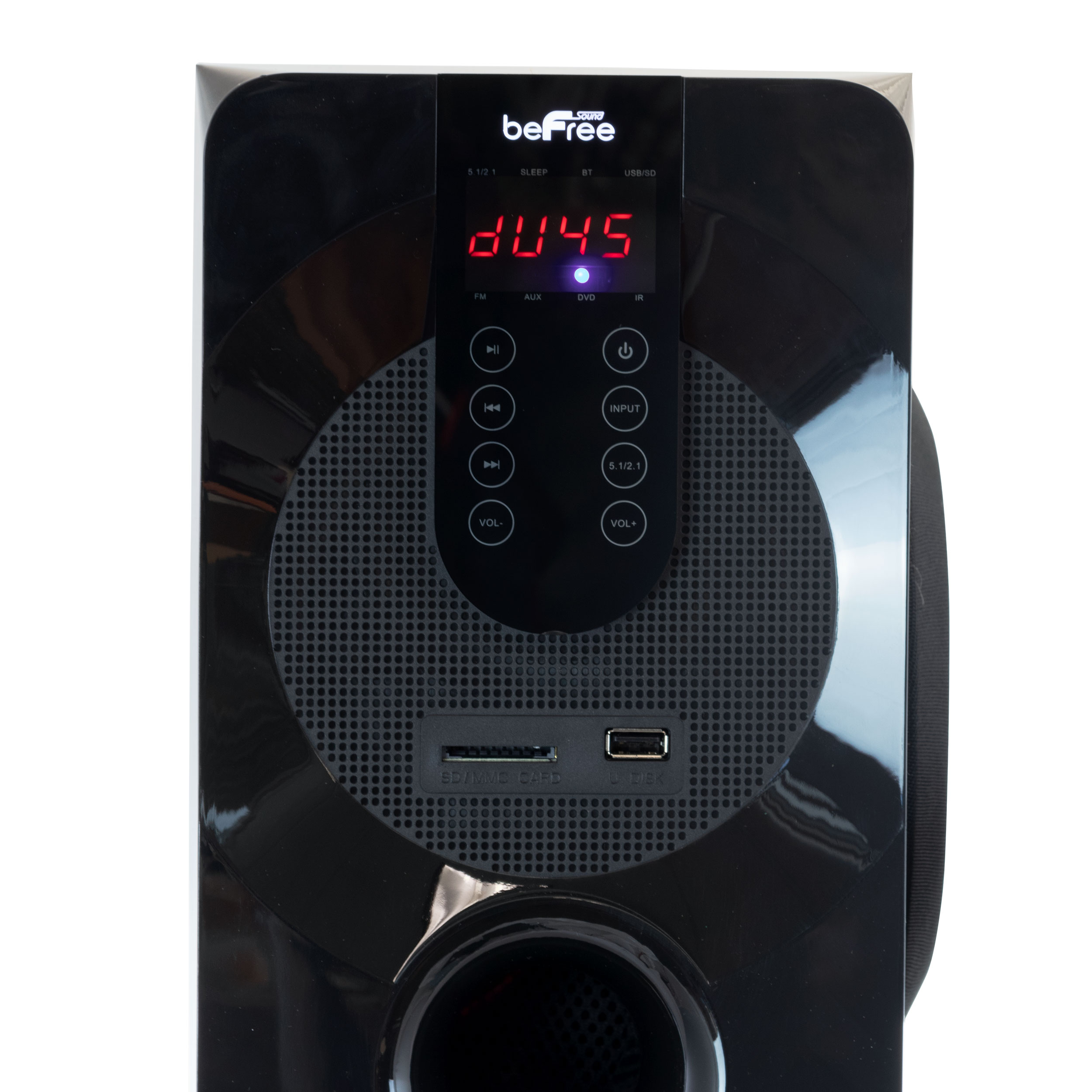 BeFree Sound 2.1 Channel Surround Sound Bluetooth Speaker System