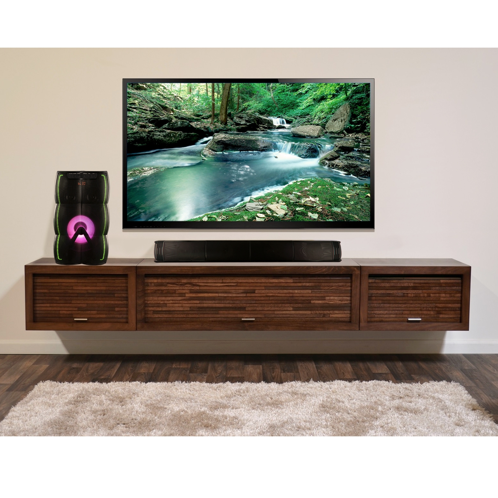 BeFree Sound 2.1 Channel Surround Sound Bluetooth Speaker System
