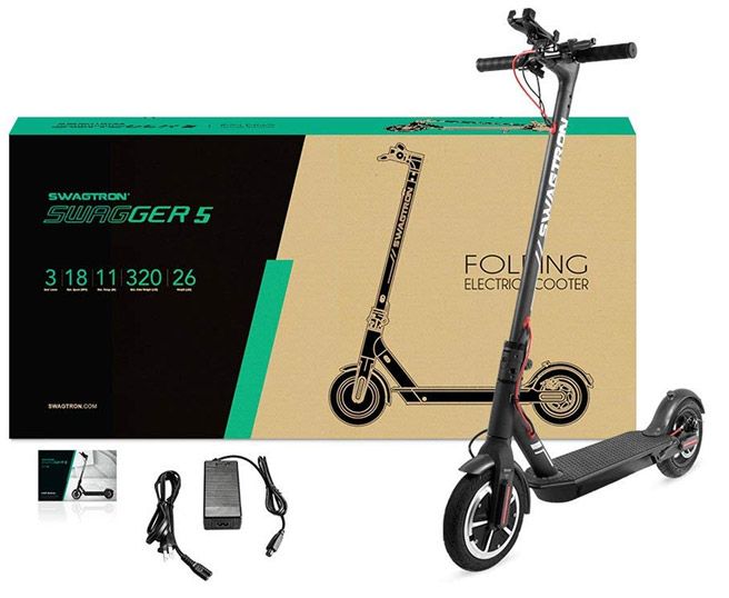 Swagtron Foldable Electric Scooter