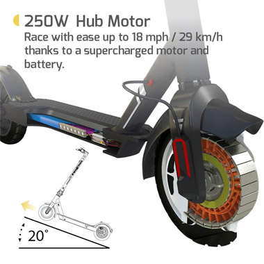 Swagtron Foldable Electric Scooter